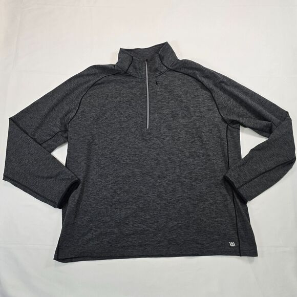 VRST Sweater Men's Gray Stretch Performance 1/4 Zip Sweatshirt SIze 2xl - Picture 1 of 11